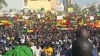 L'hymne national a retenti avant le méga meeting de Yewi Askanwi (VIDÉO)