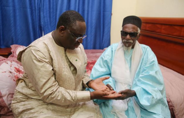 Le Pr Macky Sall attendu chez le khalif des mourides Le Pr Macky Sall attendu chez le khalif des mourides