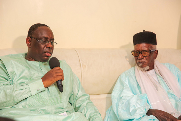 Ce que le Pr Macky Sall a dit au khalif général des mourides Ce que le Pr Macky Sall a dit au khalif général des mourides
