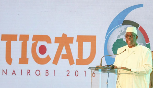 TICAD VI : MACKY SALL PLAIDE EN FAVEUR DU FINANCEMENT DES PROJETS D’INTÉRÊT RÉGIONAL EN AFRIQUE