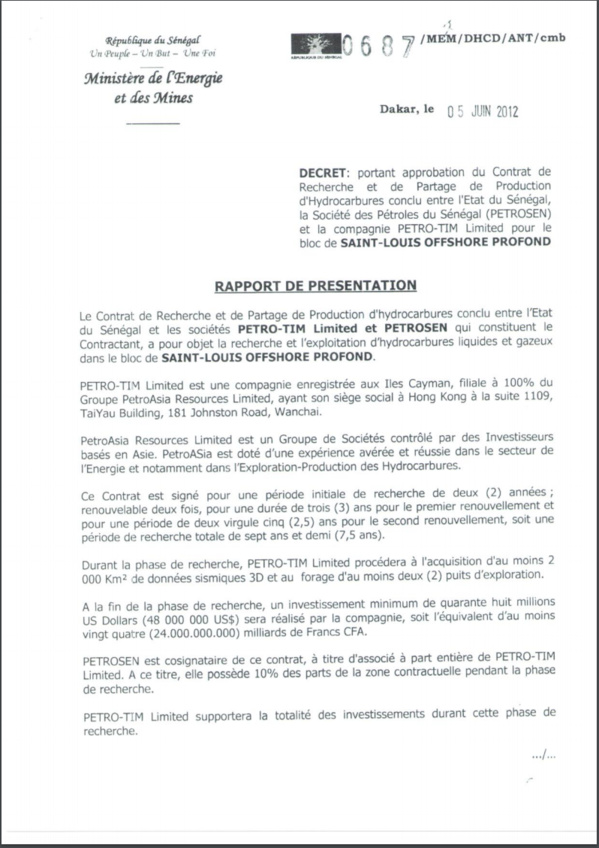 LE DÉCRET QUI ENFONCE MACKY ET ALIOU SALL LE DÉCRET QUI ENFONCE MACKY ET ALIOU SALL