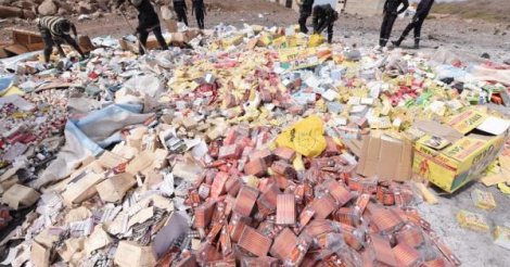 Importante saisie de médicaments illicites Importante saisie de médicaments illicites