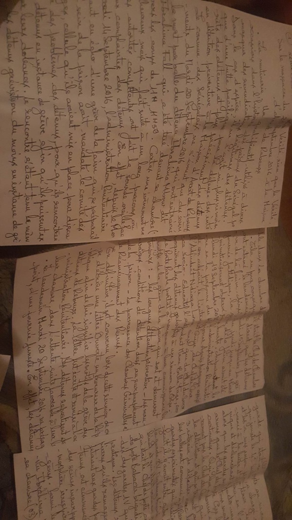 Les effarantes révélations sur la mutinerie du 20 septembre dernier à la prison de Rebeuss...Ce qui n'a jamais été dit sur cette affaire... Les effarantes révélations sur la mutinerie du 20 septembre dernier à la prison de Rebeuss...Ce qui n'a jamais été dit sur cette affaire...