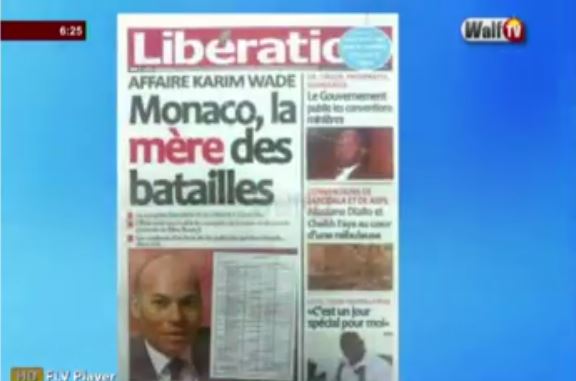 Revue de presse du 18 octobre 2016 avec la WALF TV