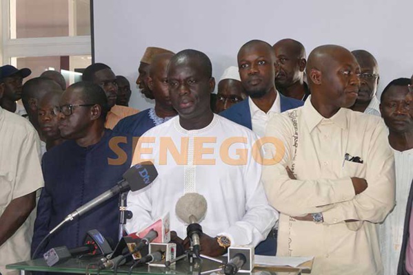 Déjà un malaise au sein de la coalition Mankoo Wattu Senegaal Déjà un malaise au sein de la coalition Mankoo Wattu Senegaal