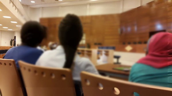 Le procès se tient finalement à salle 3 Le procès se tient finalement à salle 3