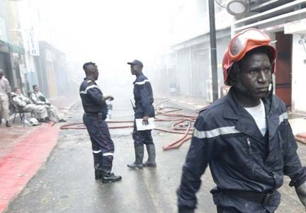 Incendie à Petersen : Les explications de la Brigade des Sapeurs-pompiers