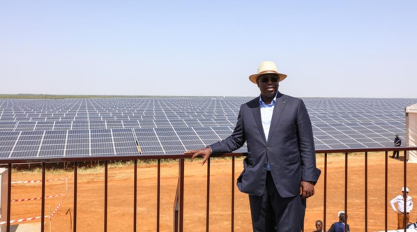 Centrale solaire photovoltaïque de Bokhol : Macky Sall trouve solution à 9000 ménages.