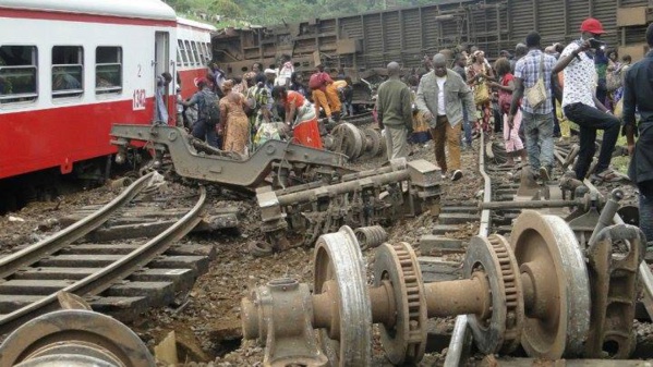 ​Accident de train au Cameroun : le bilan s'alourdit à plus de 60 morts