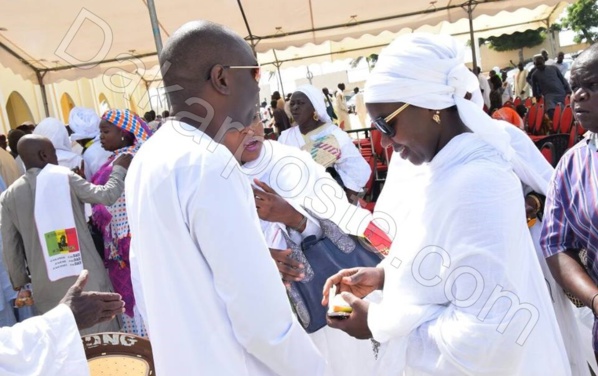 Les images exclusives  de la séance de récital de coran pour Lamine Diack
