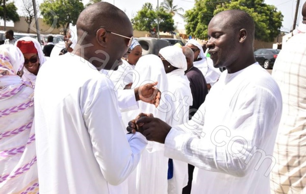 Les images exclusives  de la séance de récital de coran pour Lamine Diack