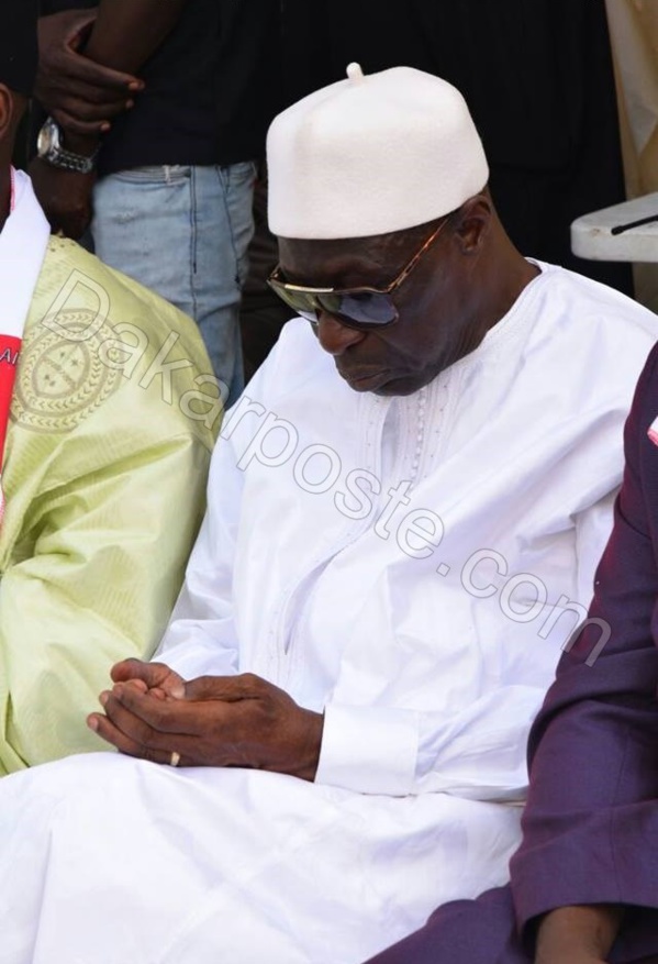 Les images exclusives  de la séance de récital de coran pour Lamine Diack