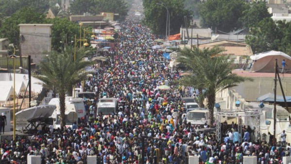 Affluence record au Magal de Touba Affluence record au Magal de Touba