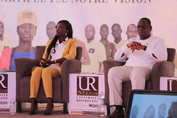 Politique: Macky Sall rappelle à l’ordre les jeunes du parti et renouvellent Thérèse Faye jusqu’en 2019