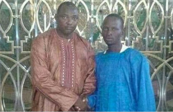 Président élu de la Gambie Adama Barrow à Touba Président élu de la Gambie Adama Barrow à Touba