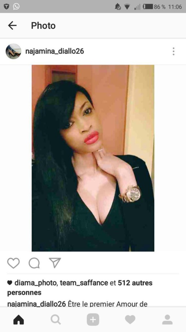 PHOTOS EXCLUSIVES - Buzz ou Victime? Après Mbathio, les photos nue$ de Nabouja Diallo rafale Whatsapp…..