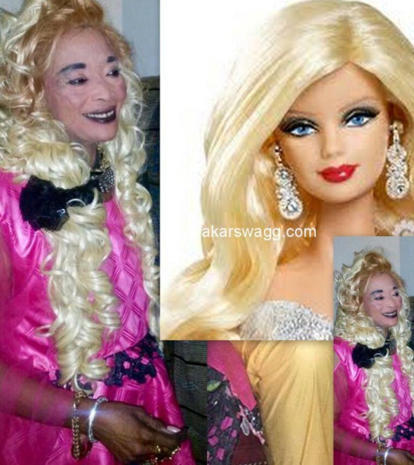 PHOTOS INCROYABLES: Voici la vielle femme de Me Madicke Niang qui se prend pour Barbie PHOTOS INCROYABLES: Voici la vielle femme de Me Madicke Niang qui se prend pour Barbie
