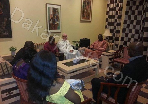 INFO DAKARPOSTE!Les images de l'audience de Barrow avec l'Eglise Gambienne INFO DAKARPOSTE!Les images de l'audience de Barrow avec l'Eglise Gambienne