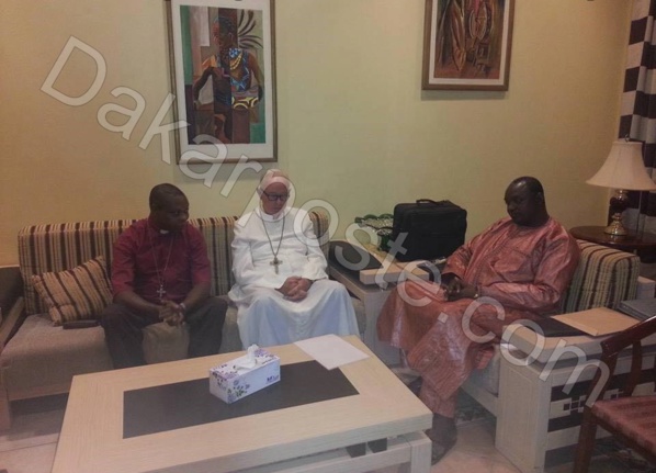 INFO DAKARPOSTE!Les images de l'audience de Barrow avec l'Eglise Gambienne INFO DAKARPOSTE!Les images de l'audience de Barrow avec l'Eglise Gambienne