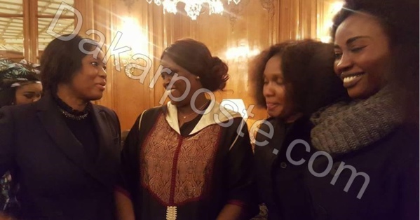 Quelques images des déambulations de la Première Dame à Paris Quelques images des déambulations de la Première Dame à Paris