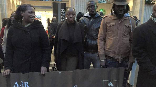 Photos-Strasbourg: au cœur d'un face à face entre ses partisans et ses opposants, Macky prend la voie de contournement