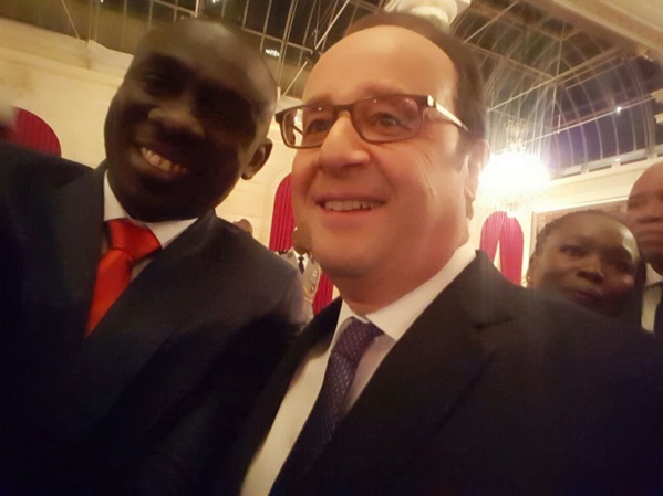 Pape Diouf au cœur de l’Elysée