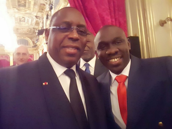 Pape Diouf au cœur de l’Elysée Pape Diouf au cœur de l’Elysée