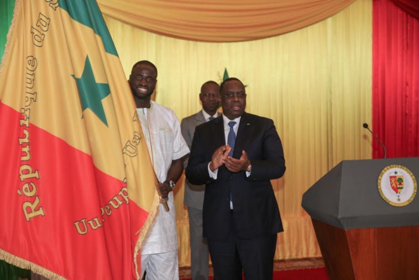 DISCOURS REMISE DE DRAPEAU AU LION CAN 2017