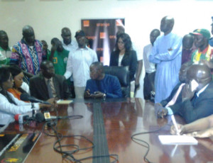 CAN 2017-Matar Bâ à Allez Casa et au 12e Gaïndé, « visez le même but au Gabon » CAN 2017-Matar Bâ à Allez Casa et au 12e Gaïndé, « visez le même but au Gabon »