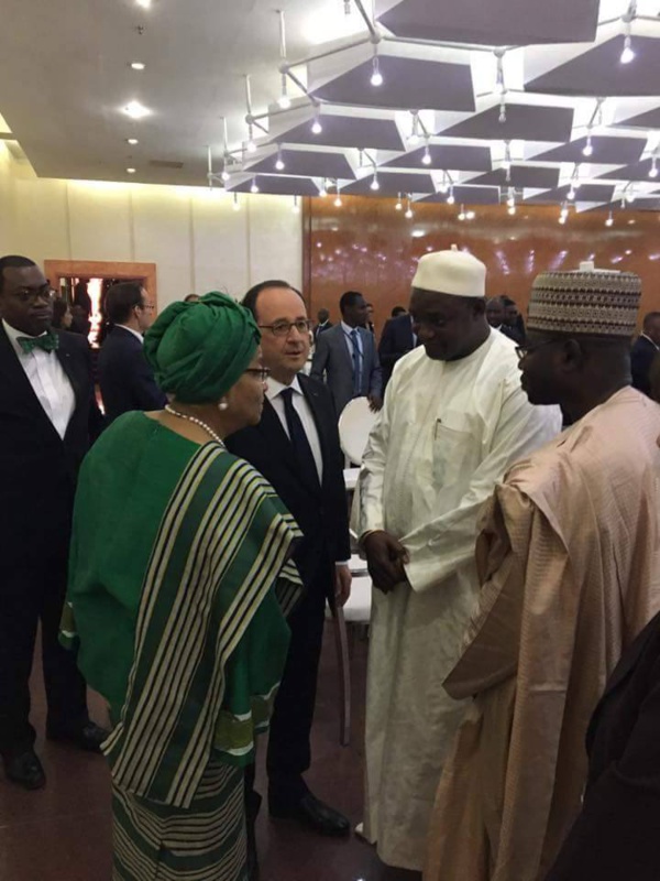 Les images du Pr Adama Barrow présent au sommet Afrique-France à Bamako Les images du Pr Adama Barrow présent au sommet Afrique-France à Bamako