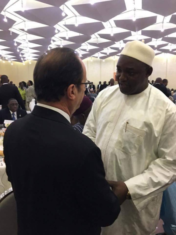 Les images du Pr Adama Barrow présent au sommet Afrique-France à Bamako Les images du Pr Adama Barrow présent au sommet Afrique-France à Bamako