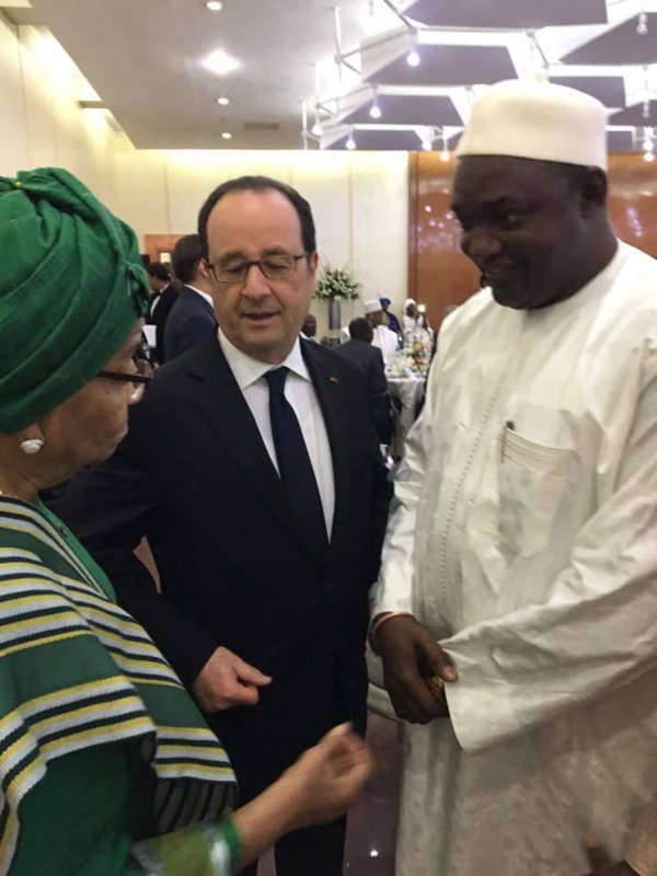 Les images du Pr Adama Barrow présent au sommet Afrique-France à Bamako Les images du Pr Adama Barrow présent au sommet Afrique-France à Bamako