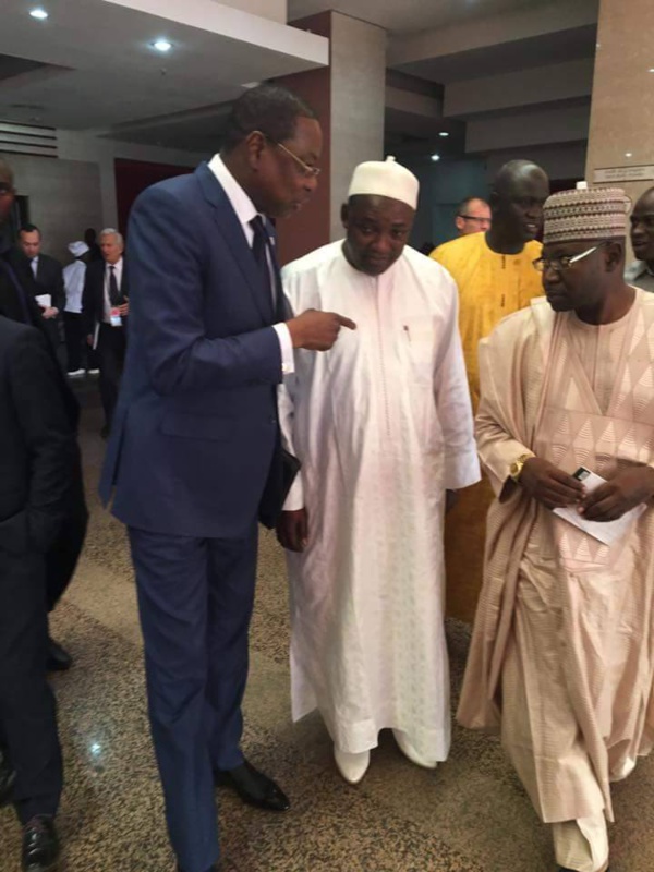 Les images du Pr Adama Barrow présent au sommet Afrique-France à Bamako Les images du Pr Adama Barrow présent au sommet Afrique-France à Bamako