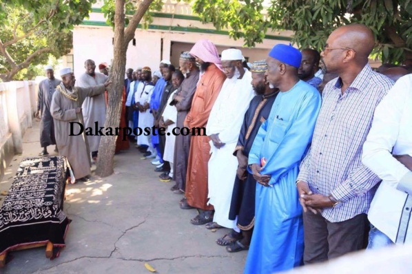 La levée du corps d'Habib Barrow, fils du Pr Gambien
