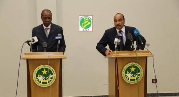 Les Présidents Aziz et Condé confirment : "Jammeh est prêt à à partir" Les Présidents Aziz et Condé confirment : "Jammeh est prêt à à partir"