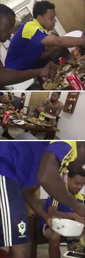 Incroyable mais vrai! Pour avoir servi du "Thiéboudieune" aux joueurs de l'équipe nationale du Gabon, un Sénégalais arrêté Incroyable mais vrai! Pour avoir servi du "Thiéboudieune" aux joueurs de l'équipe nationale du Gabon, un Sénégalais arrêté