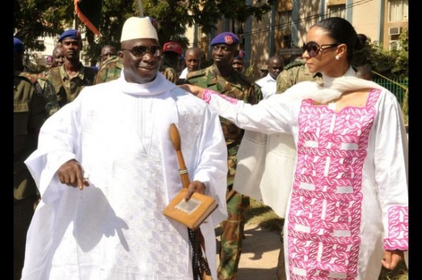 Le couple Jammeh, le général, les gardes du corps et la Dic