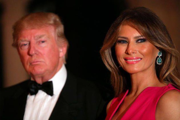 Admirez la femme de Trump! Admirez la femme de Trump!