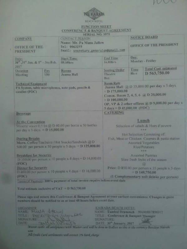 Bamboula Gambienne, version Adama Barrow Bamboula Gambienne, version Adama Barrow