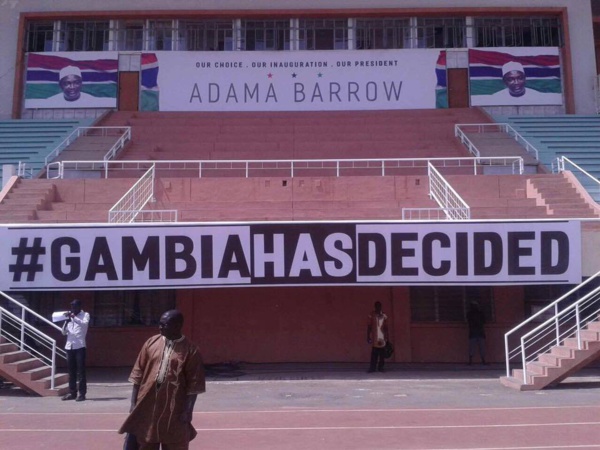 Indépendance day-Banjul prêt pour le "party"