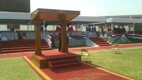 Indépendance day-Banjul prêt pour le "party" Indépendance day-Banjul prêt pour le "party"
