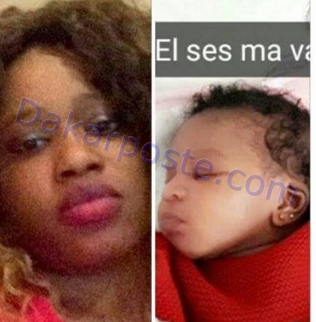 Des images exclusives du baptême du bébé  de Maya, épouse Ahmed Khalifa Niass