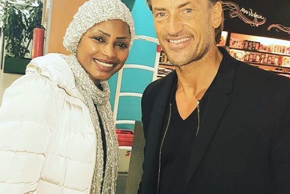 MBATHIO NDIAYE AVEC HERVÉ RENARD AU MAROC