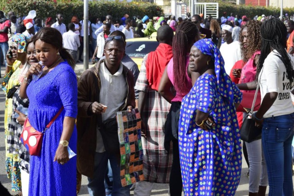 Les images du rappel des troupes des partisans de Khalifa Sall