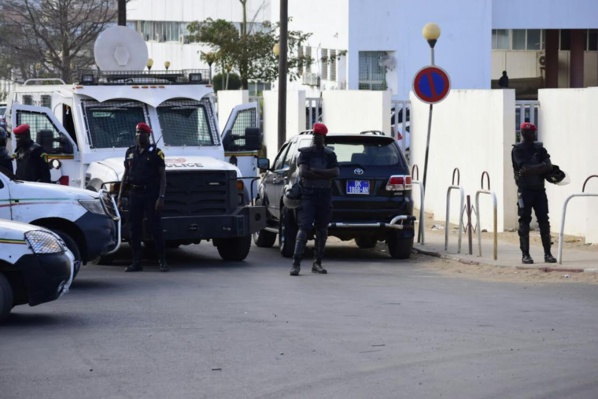 Les images du rappel des troupes des partisans de Khalifa Sall Les images du rappel des troupes des partisans de Khalifa Sall