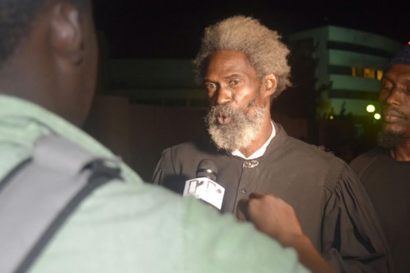 Les images du rappel des troupes des partisans de Khalifa Sall Les images du rappel des troupes des partisans de Khalifa Sall