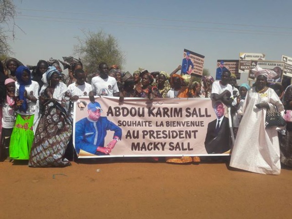 Abdou Karim Sall mobilise ses parents d'Orkadiéré pour réserver un accueil chaleureux à son mentor, le Pr Macky Sall Abdou Karim Sall mobilise ses parents d'Orkadiéré pour réserver un accueil chaleureux à son mentor, le Pr Macky Sall