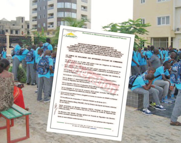 Parfum de scandale autour d’un marché de 419 millions à l'AGETIP Parfum de scandale autour d’un marché de 419 millions à l'AGETIP