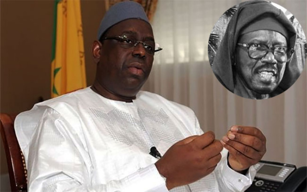 Macky Sall salue "la dimension spirituelle exceptionnelle" de Cheikh Ahmad Tidiane Sy Macky Sall salue "la dimension spirituelle exceptionnelle" de Cheikh Ahmad Tidiane Sy