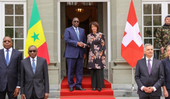 Macky Sall à berne: "Les ressortissants suisses seront exemptés de visa"